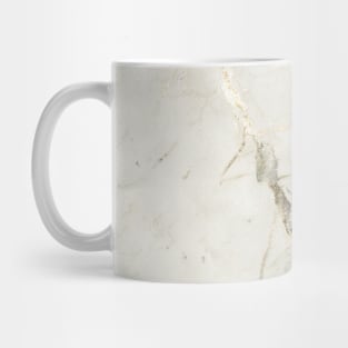 Sage Green Marble Platinum Foil Metallic Shimmer Mug